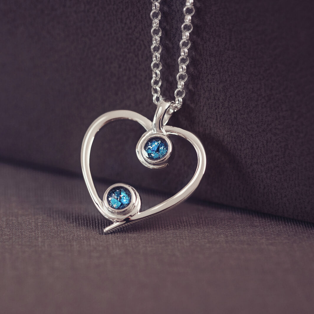 Cremation Ashes Dual Harmony Necklace