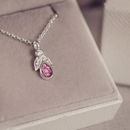 Cremation Ashes Angel Charm Necklace