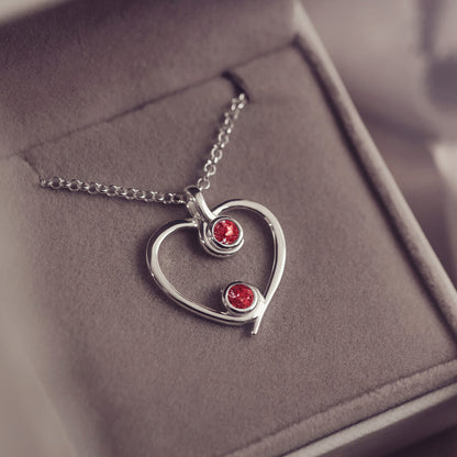 Cremation Ashes Dual Harmony Necklace