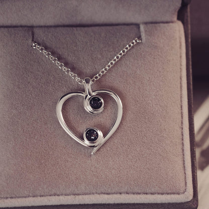 Cremation Ashes Dual Harmony Necklace