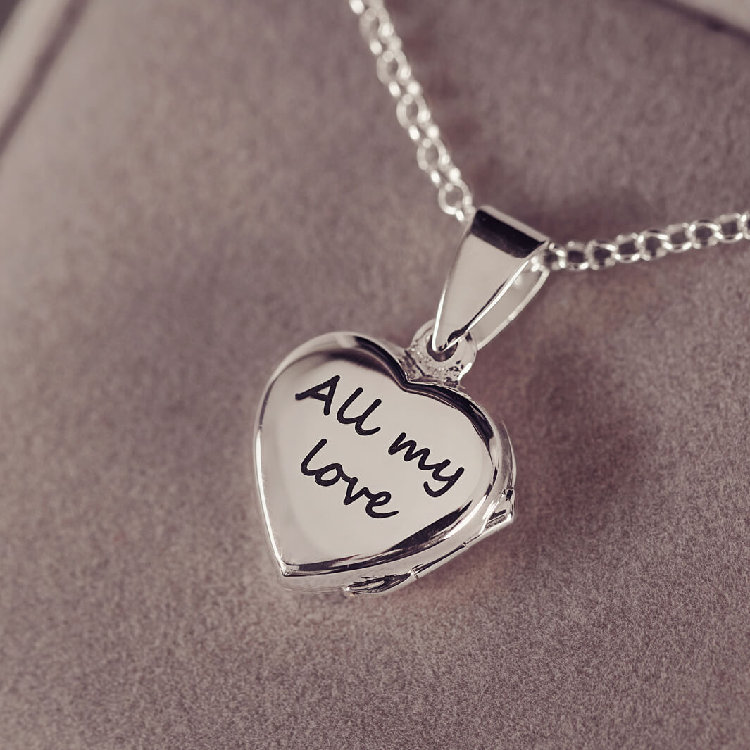 Handprint Or Footprint Locket, Two Prints